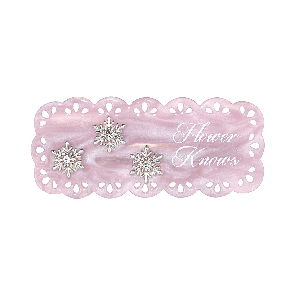【スノーバレエコレクション】ヘアクリップ＜2色＞